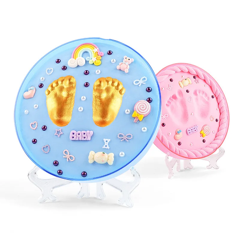 Baby Footprint Souvenirs Imprint Kit Gift For Newborn Baby Clay Healthy Items For Girl Casting Toys Photography Bebes Accesorios
Baby Footprint Souvenirs Imprint Kit Gift For Newborn Baby Clay Healthy Items For Girl Casting Toys Photography Bebes Accesorios