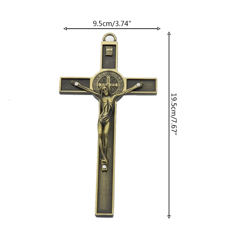 Catholic Jesus Cross Pendant Christ Religious Car Pendant Hanging Wall Crucifix Cross Car Styling Decoration
Catholic Jesus Cross Pendant Christ Religious Car Pendant Hanging Wall Crucifix Cross Car Styling Decoration