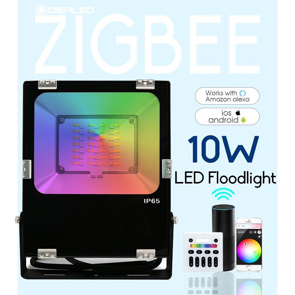 Уличный светодиодный прожектор Smart Zigbee, лампа для освещения сада и ландшафта с поддержкой Bluetooth, с голосовым управлением через приложение, 10 ...
Уличный светодиодный прожектор Smart Zigbee, лампа для освещения сада и ландшафта с поддержкой Bluetooth, с голосовым управлением через приложение, 10 ...