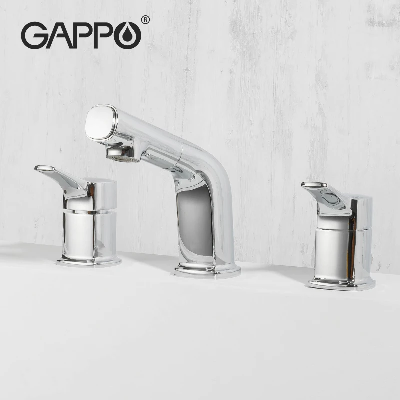 Смеситель для ванны GAPPO, выдвижной кран из латуни, водопад, для горячей и холодной воды
Смеситель для ванны GAPPO, выдвижной кран из латуни, водопад, для горячей и холодной воды