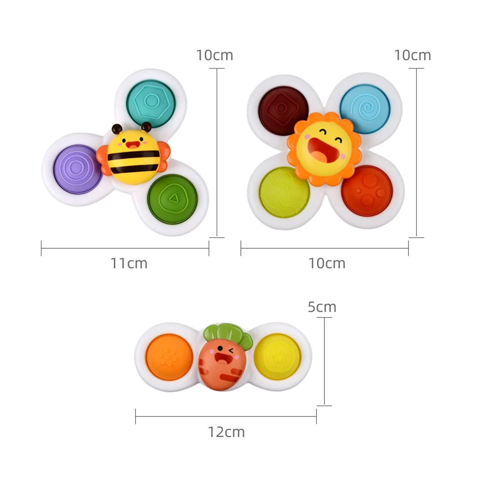 3pcs Baby Cartoon Dimple Fidget Toy Spinner Rattle Kids Colorful Stress Relief Fingertip Toys for Children Adults Gifts#20
3pcs Baby Cartoon Dimple Fidget Toy Spinner Rattle Kids Colorful Stress Relief Fingertip Toys for Children Adults Gifts#20