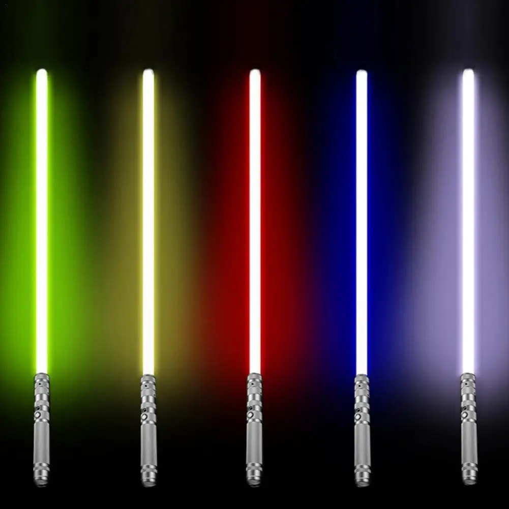 5W RGB LED Lightsaber Lighting Heavy Sound Metal Handle Stage Performance Duel Luminous Toy Sword Christmas Gifts
5W RGB LED Lightsaber Lighting Heavy Sound Metal Handle Stage Performance Duel Luminous Toy Sword Christmas Gifts