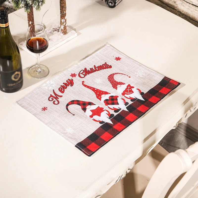 Christmas Style Placemat Heat Resistant Table Bowl Mats Coffee Cups Coaster Tableware Placemat Dining Tabletop Decorative
Christmas Style Placemat Heat Resistant Table Bowl Mats Coffee Cups Coaster Tableware Placemat Dining Tabletop Decorative