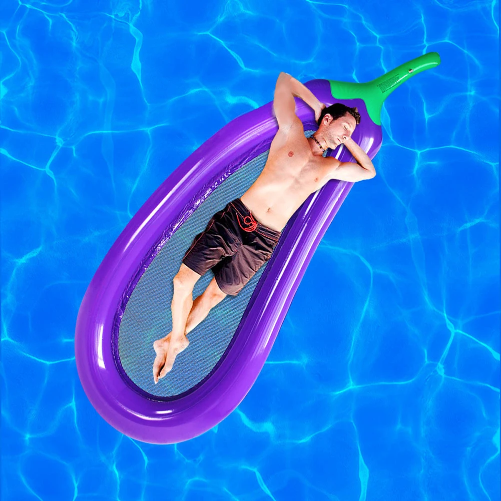 Floating Row Inflatable Folding Swimming Pool Summer Beach Water Float Bed With Net Eggplant Water Float Bed Lounger Chair
Floating Row Inflatable Folding Swimming Pool Summer Beach Water Float Bed With Net Eggplant Water Float Bed Lounger Chair