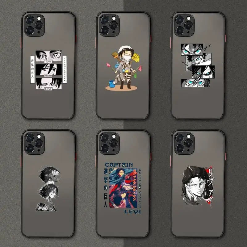 Attack on Titan anime Phone Case matte transparent For iphone 7 8 11 12 plus mini x xs xr pro max cover
Attack on Titan anime Phone Case matte transparent For iphone 7 8 11 12 plus mini x xs xr pro max cover