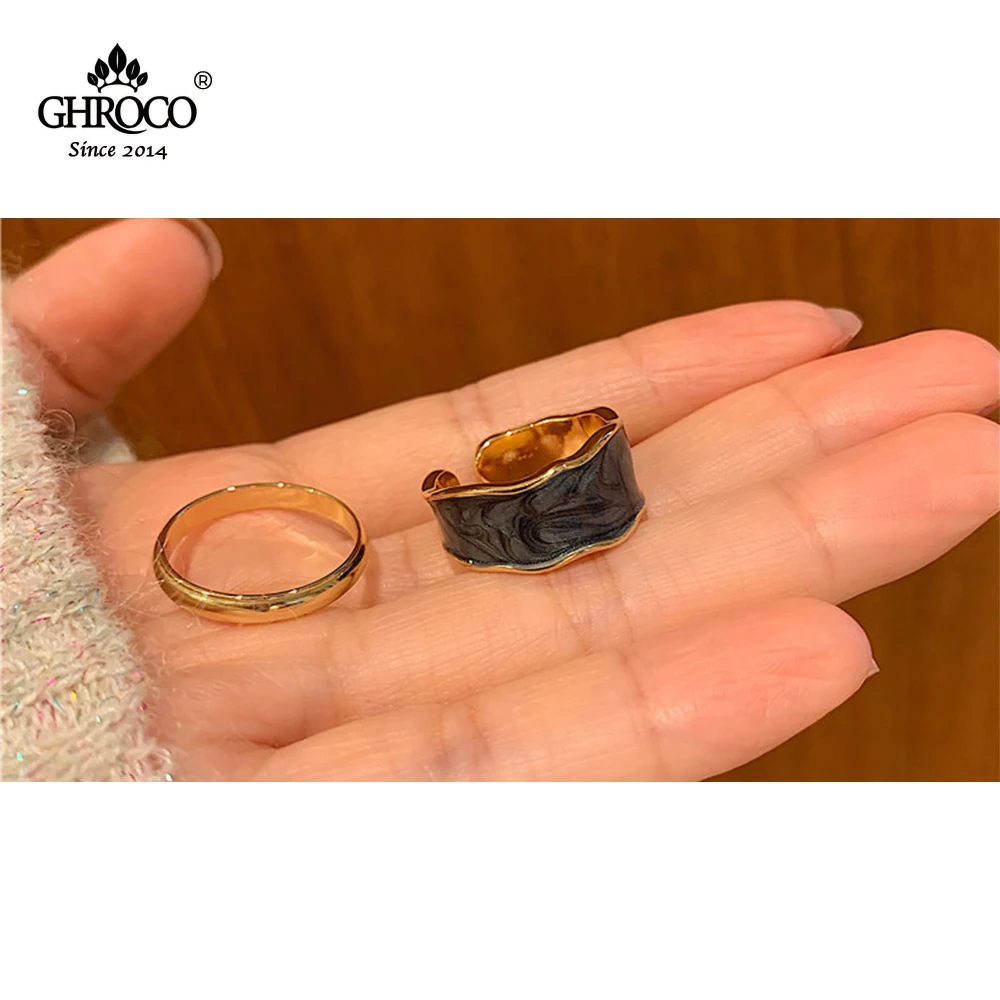 CHROCO New French Retro-style Wide Interface Colorful Ring Design Based on Women Ins Trendy Summer Gift for Party and Birthday
CHROCO New French Retro-style Wide Interface Colorful Ring Design Based on Women Ins Trendy Summer Gift for Party and Birthday
