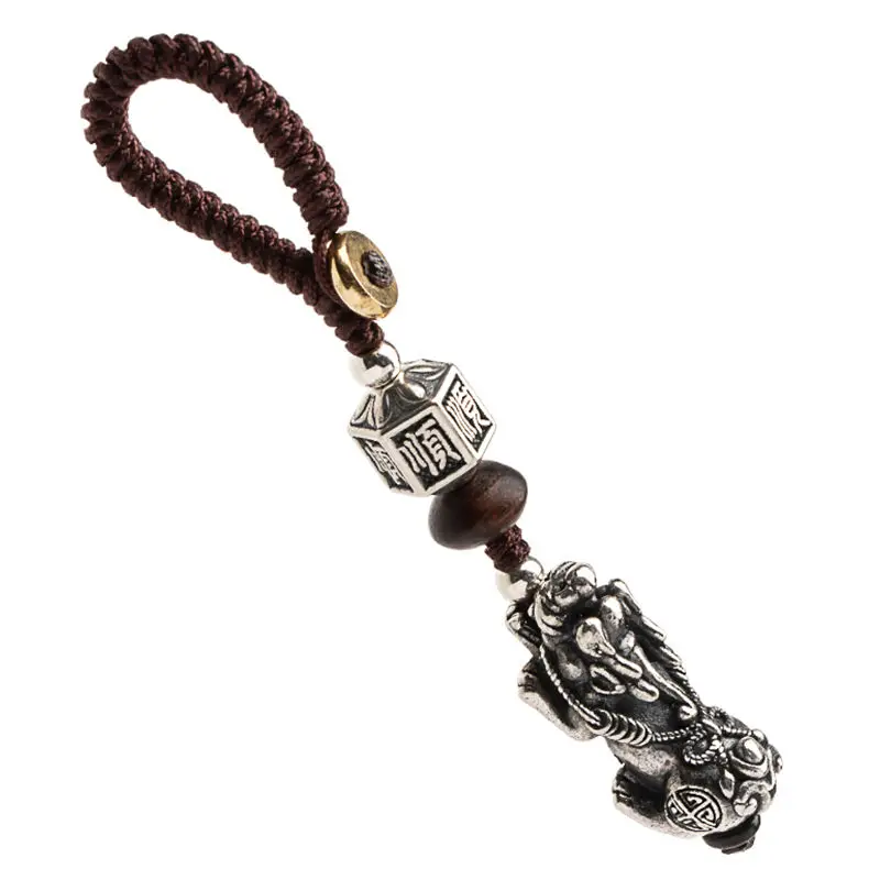 New Pixiu Keychain Male Domineering Fashion Car Key Pendant Female Lucky Transport Bag Pendant Creative Gift Jewelry Accessories
New Pixiu Keychain Male Domineering Fashion Car Key Pendant Female Lucky Transport Bag Pendant Creative Gift Jewelry Accessories
