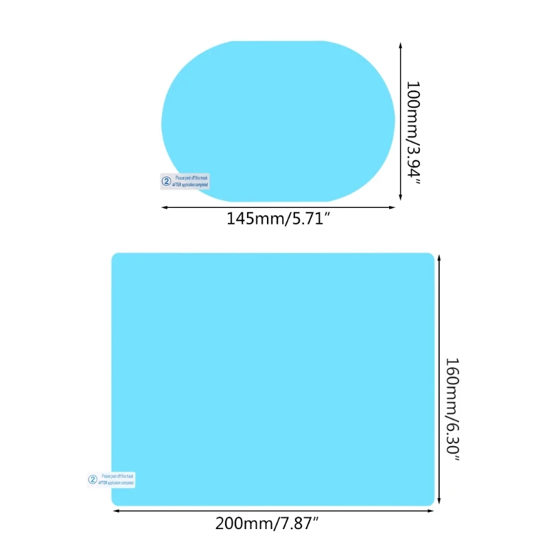 8 Pcs Car Rear View Mirror Rainproof Film Anti-Fog Clear Protective Sticker Anti-Scratch Waterproof Mirror Window Film
8 Pcs Car Rear View Mirror Rainproof Film Anti-Fog Clear Protective Sticker Anti-Scratch Waterproof Mirror Window Film