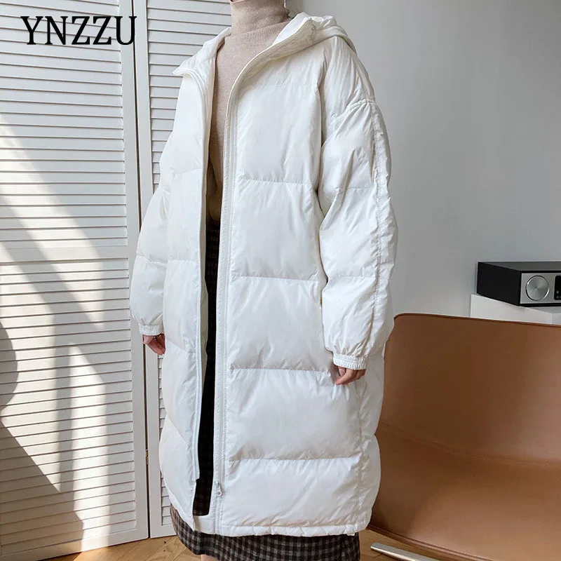 Elegant Women's Long Down Jacket Winter Khaki Black Hooded Duck Down Coat Thick Warm Loose Ladies Parka Oversized YNZZU 1O399
Elegant Women's Long Down Jacket Winter Khaki Black Hooded Duck Down Coat Thick Warm Loose Ladies Parka Oversized YNZZU 1O399