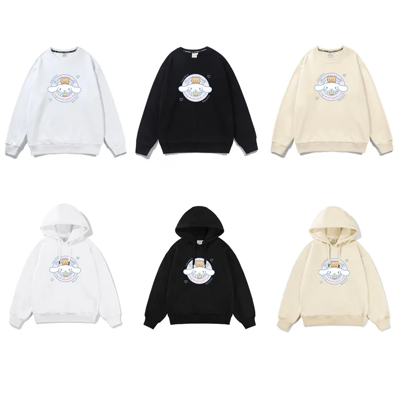Кавайная Толстовка Sanriod аниме мультфильм серия Cinnamoroll свободная осенне-зимняя милая мягкая универсальная одежда праздничный подарок для де...
Кавайная Толстовка Sanriod аниме мультфильм серия Cinnamoroll свободная осенне-зимняя милая мягкая универсальная одежда праздничный подарок для де...