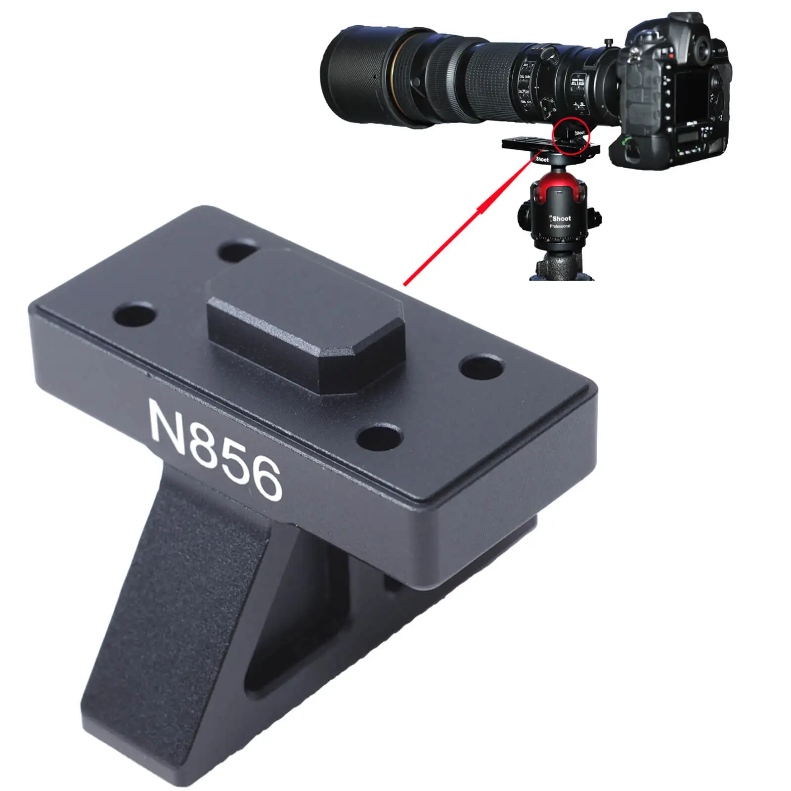 Lens Collar Support Foot Tripod Mount Ring Stand Base for Nikon AF-S 500mm / 600mm f/4E FL ED VR , AF-S 400mm f/2.8E FL ED VR
Lens Collar Support Foot Tripod Mount Ring Stand Base for Nikon AF-S 500mm / 600mm f/4E FL ED VR , AF-S 400mm f/2.8E FL ED VR