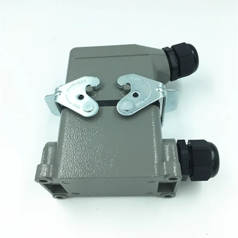 

Heavy-duty Connector 10-core Waterproof Rectangular Aviation Socket Socket Hot Runner Accessories HDC-HE-010-3 Surface Mounting