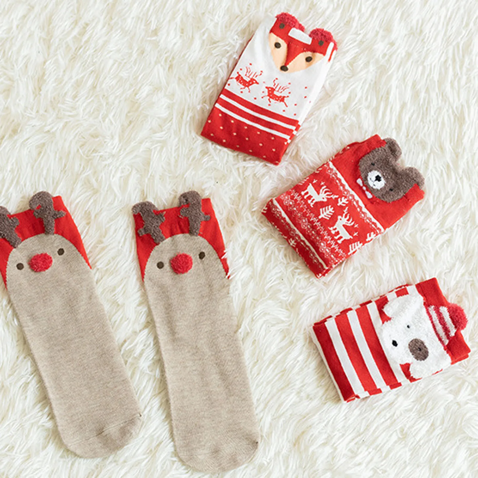 Winter Women Christmas Elk Print Socks Lovely Warm Cartoons Sock Colorful Socks Harajuku Happy Funny Cotton Sock Christmas Gift
Winter Women Christmas Elk Print Socks Lovely Warm Cartoons Sock Colorful Socks Harajuku Happy Funny Cotton Sock Christmas Gift