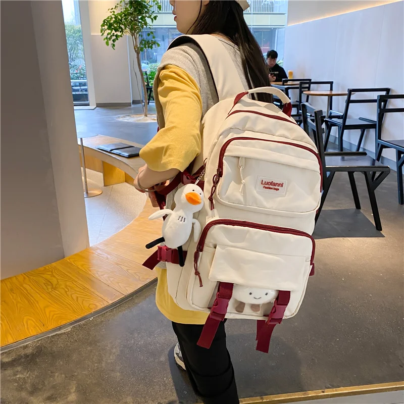 EnoPella Waterproof Backpack Fashion College Student Cute Kawaii Men Black Girl Bag Women High Capacity Female Schoolbags
EnoPella Waterproof Backpack Fashion College Student Cute Kawaii Men Black Girl Bag Women High Capacity Female Schoolbags