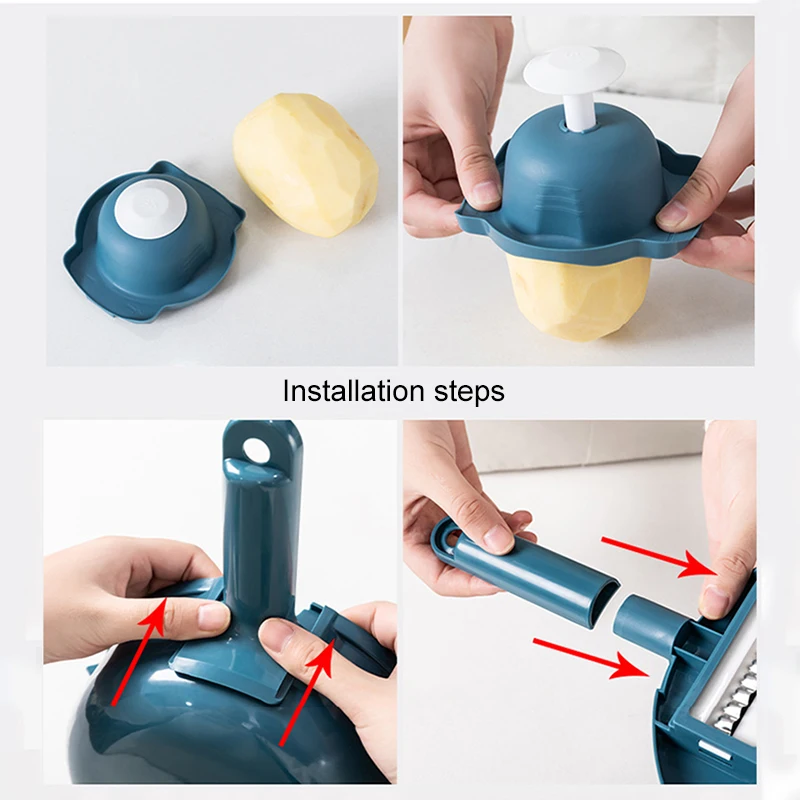 Multifunctional Vegetable Slicer Kitchen Tools Vegetables Chopper Shredder Grater with Drain Basket Vegetable Cutter SER
Multifunctional Vegetable Slicer Kitchen Tools Vegetables Chopper Shredder Grater with Drain Basket Vegetable Cutter SER
