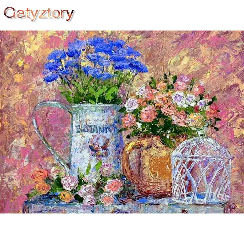 GATYZTORY 60x75cm Frameless painting by numbers Flowers On Canvas pictures by numbers Home Decoration DIY For Unique Gift
GATYZTORY 60x75cm Frameless painting by numbers Flowers On Canvas pictures by numbers Home Decoration DIY For Unique Gift