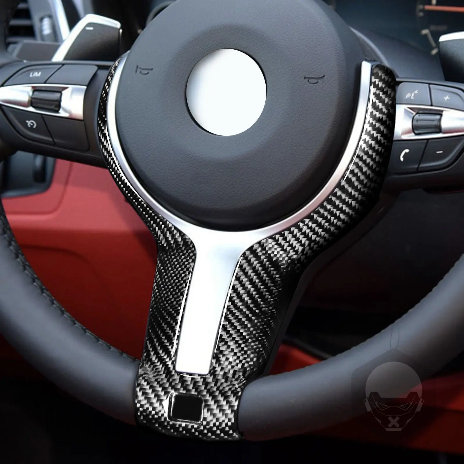 Car Replacement Steering Wheel Cover Trim For Para 3 Series F30/F31 m-sport
Car Replacement Steering Wheel Cover Trim For Para 3 Series F30/F31 m-sport