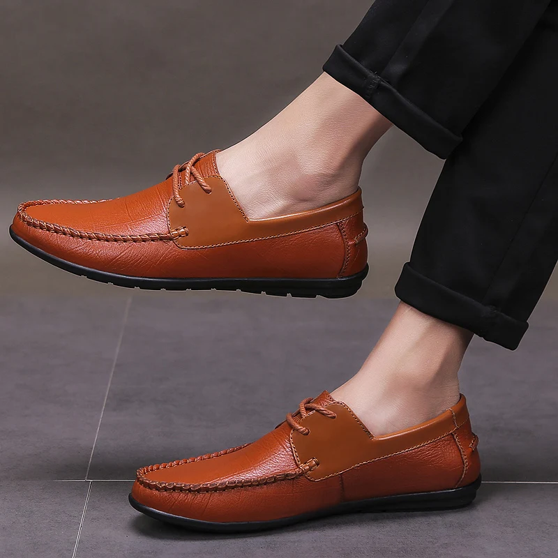 Sapatos Casual Zapatos Hombre Casual Leather Shoes For Men Leisure Fashion Male Shoe Men's Wear Loafers Black Man Causal
Sapatos Casual Zapatos Hombre Casual Leather Shoes For Men Leisure Fashion Male Shoe Men's Wear Loafers Black Man Causal