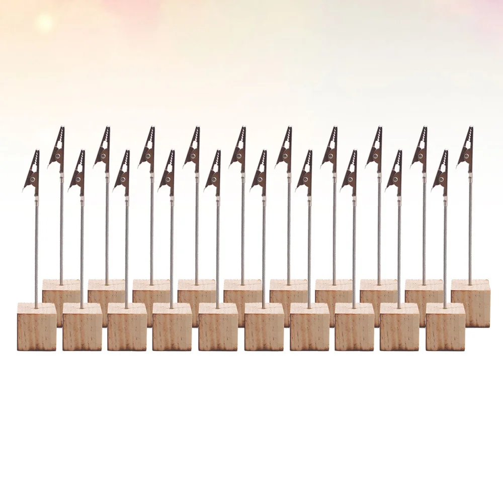 20PCS Creative Table Number Holders Wedding Table Name Holder Clips Picture Memo Note Photo Stand
20PCS Creative Table Number Holders Wedding Table Name Holder Clips Picture Memo Note Photo Stand