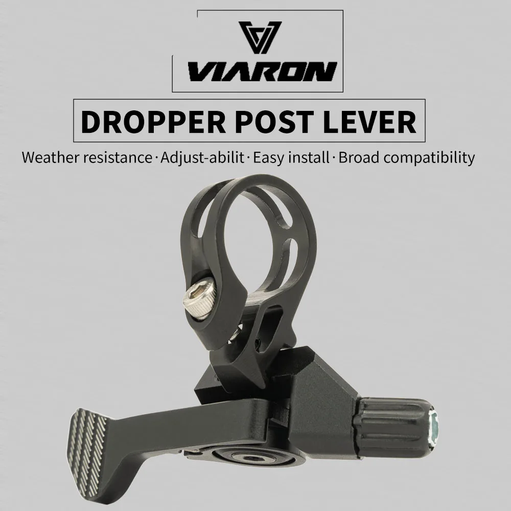 VIARON MTB Dropper Post Lever Bike Seatpost Remote Controller Adjustable Handle Aluminum Alloy Bearing Mechanical Universal Shif
VIARON MTB Dropper Post Lever Bike Seatpost Remote Controller Adjustable Handle Aluminum Alloy Bearing Mechanical Universal Shif