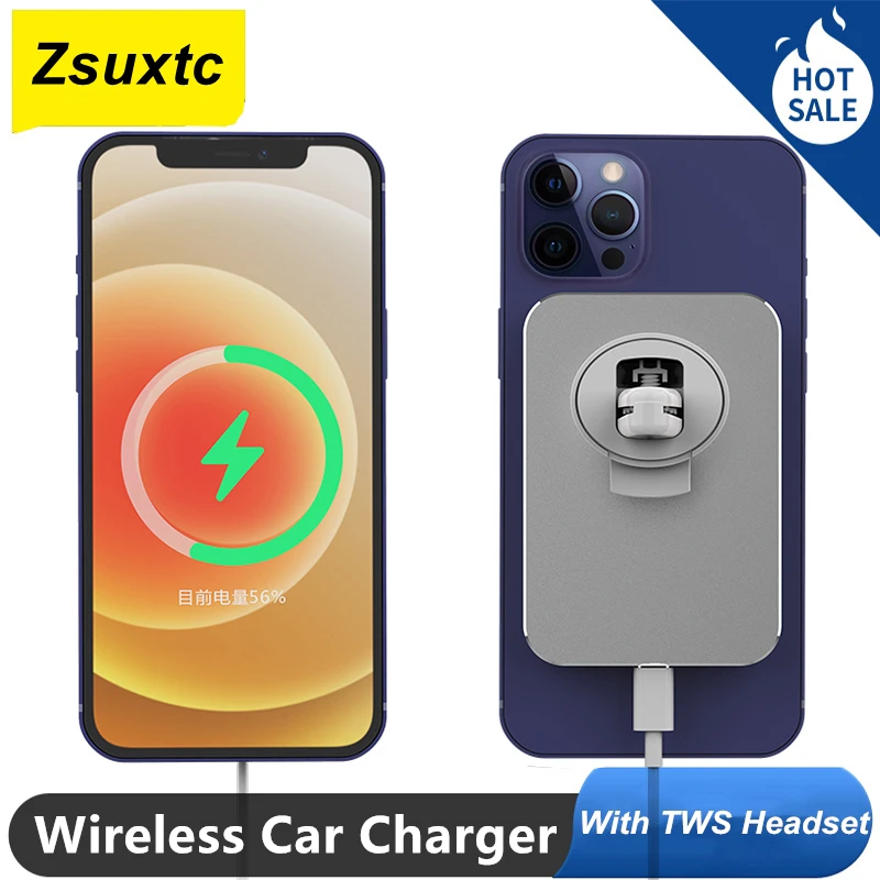 15W Fast Charging Wireless Car Charger for iPhone 13 12 12 Pro Max 12 Mini Magnetic Wireless Charger Car Phone Holder
15W Fast Charging Wireless Car Charger for iPhone 13 12 12 Pro Max 12 Mini Magnetic Wireless Charger Car Phone Holder