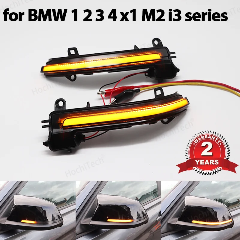 

Для BMW 1 2 3 4 X1 Series F20 F30 F31 F32 F33 F34 F36 E84 F87 I3, черный зеркальный индикатор, динамический поворотный сигнал светодиодный светильник ка