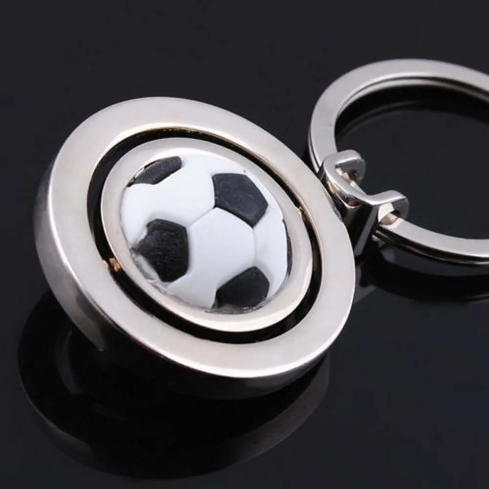 Sports Rotating Football Rotatable Soccer Keychains Keyrings Ring Kawaii Accessories Ball Unusal Individuality Key Holder
Sports Rotating Football Rotatable Soccer Keychains Keyrings Ring Kawaii Accessories Ball Unusal Individuality Key Holder