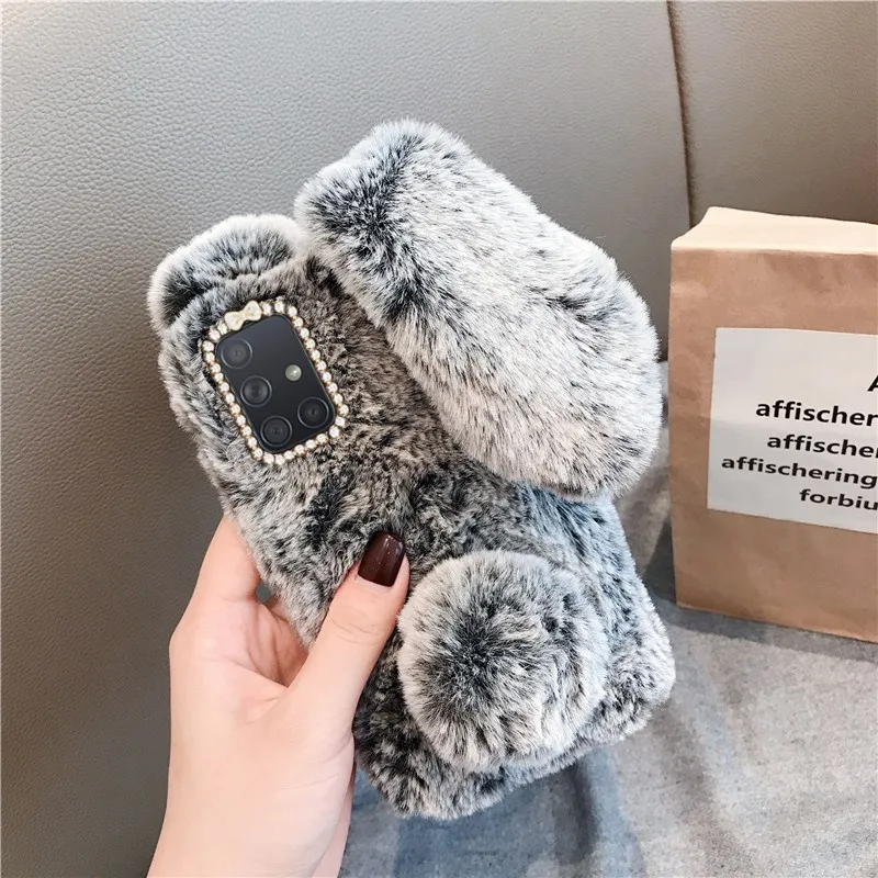 For Samsung A51 A71 S20 FE 5G Fluffy Rabbit Silicone Phone Case Bunny Plush cover For Glaxy S9 S10 lite Note 10 20 Ultra M11 A21
For Samsung A51 A71 S20 FE 5G Fluffy Rabbit Silicone Phone Case Bunny Plush cover For Glaxy S9 S10 lite Note 10 20 Ultra M11 A21