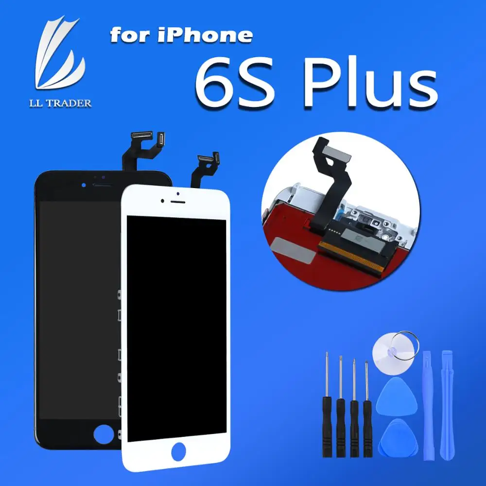 For iPhone 6s Plus LCD Display Screen Replacement Assembly Touch Digitizer 3D Touch Free Tools 6SP Black White Camera Holder
For iPhone 6s Plus LCD Display Screen Replacement Assembly Touch Digitizer 3D Touch Free Tools 6SP Black White Camera Holder
