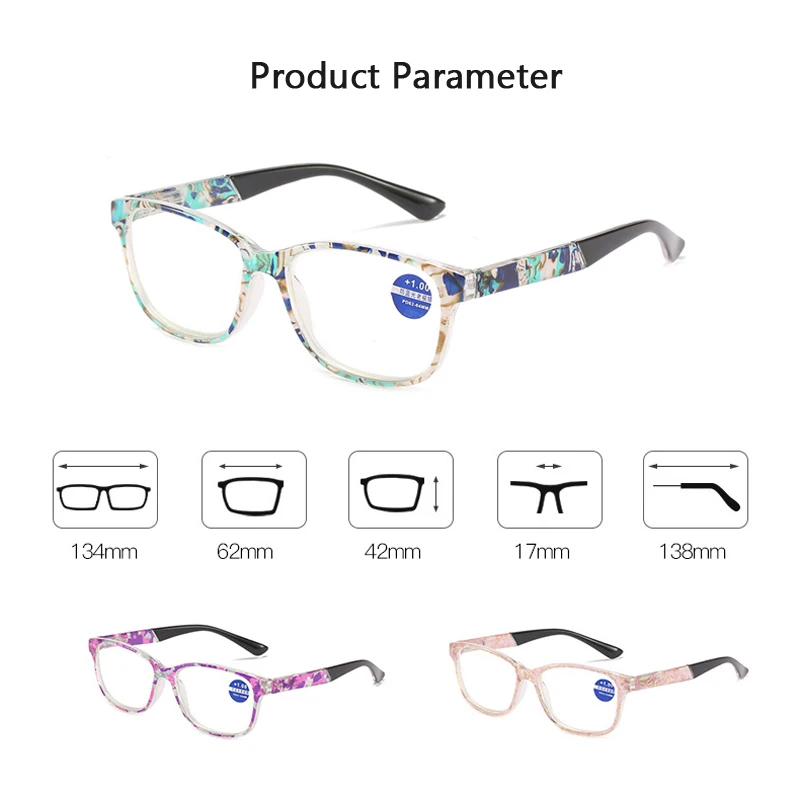 Zilead New Fashion Presbyopic Glasses Clear Lens Reading Eyeglasses For Women Men Unisex Purple Pink Green Eyewear +1.0+1.5+4.0 
Zilead New Fashion Presbyopic Glasses Clear Lens Reading Eyeglasses For Women Men Unisex Purple Pink Green Eyewear +1.0+1.5+4.0