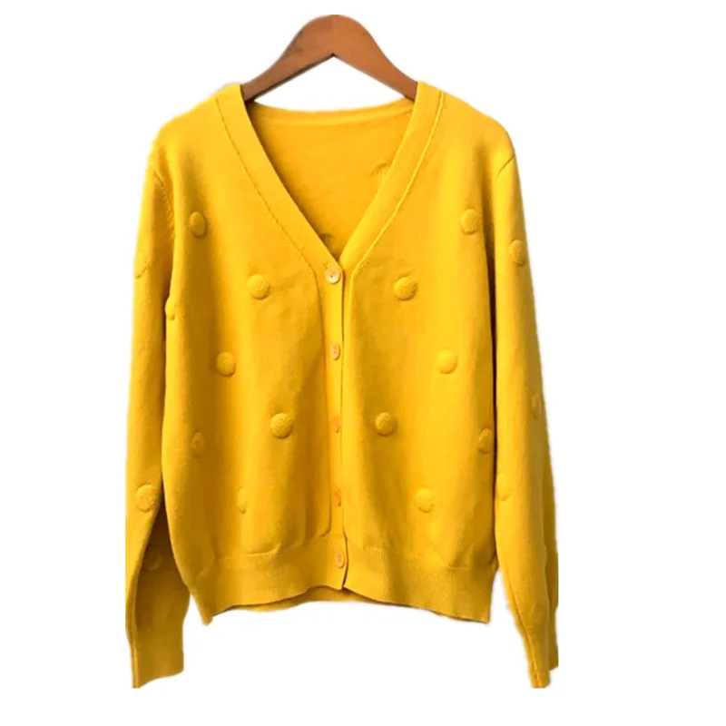Autumn Winter Knitted Cardigans Sweater Women V-neck Office Lady Thick Solid Single Breasted Sweater 2020 New
Autumn Winter Knitted Cardigans Sweater Women V-neck Office Lady Thick Solid Single Breasted Sweater 2020 New