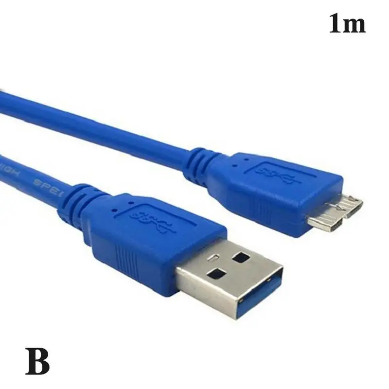Super Speed USB 3.0 to Micro B Cable 5Gbps USB Type External Cord Data 3 Micro-B Hard Cable Drive S5 Note HDD Disk For Sams D1G6
Super Speed USB 3.0 to Micro B Cable 5Gbps USB Type External Cord Data 3 Micro-B Hard Cable Drive S5 Note HDD Disk For Sams D1G6