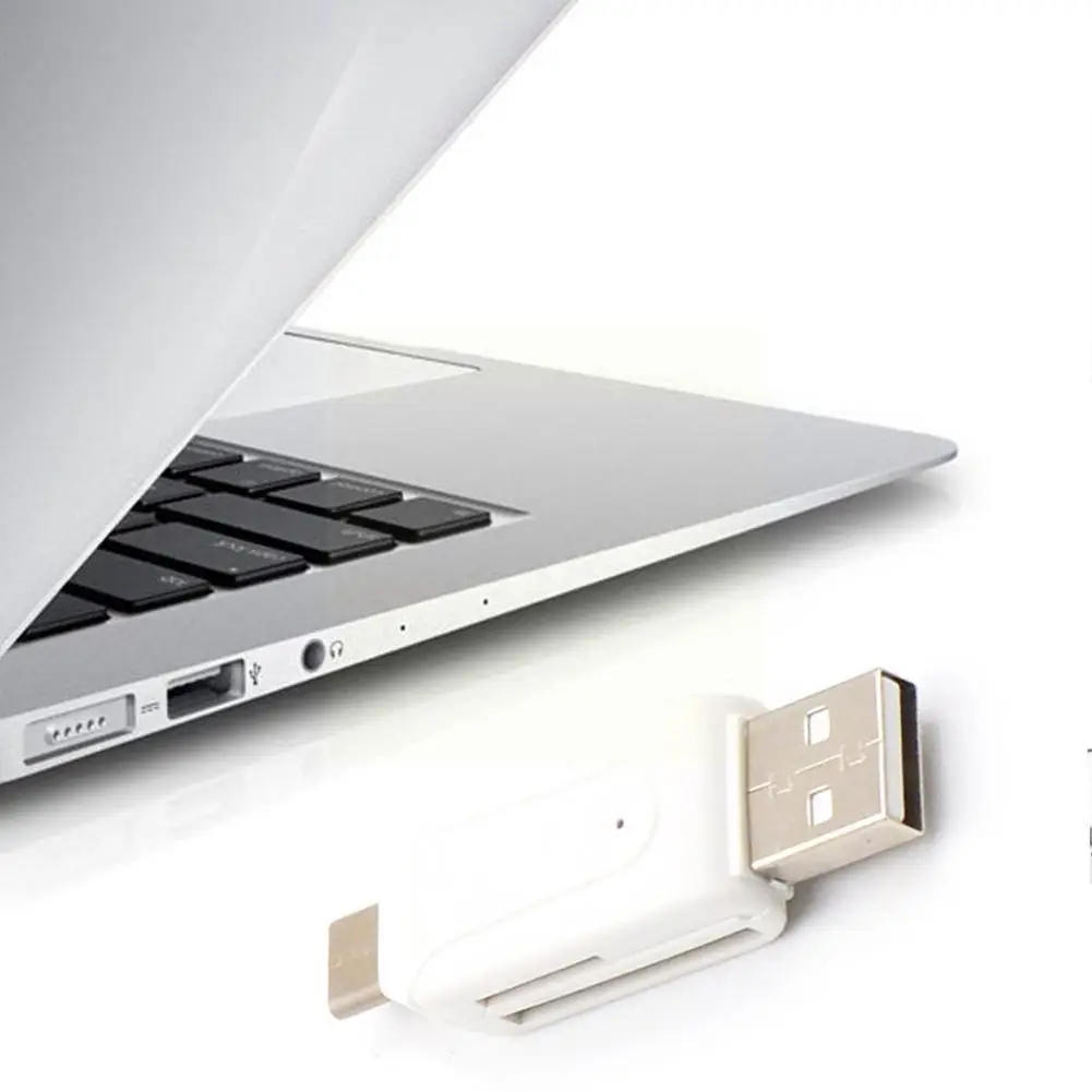 2 in 1 Multi-function SD TF Card Reader and Micro USB cable Android Phones Adapter OTG Computer For Huawei Mobile J2M2
2 in 1 Multi-function SD TF Card Reader and Micro USB cable Android Phones Adapter OTG Computer For Huawei Mobile J2M2