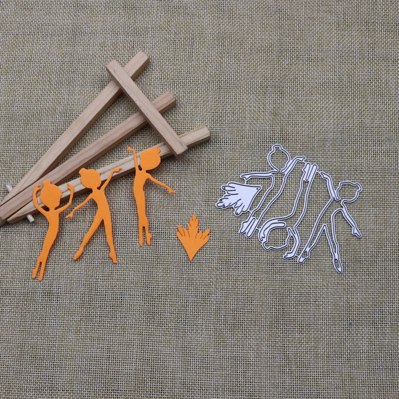 Three Girls Dancing Metal Cut Dies Stencils for Scrapbooking Stamp/Photo Album Decorative Embossing DIY Paper Cards
Three Girls Dancing Metal Cut Dies Stencils for Scrapbooking Stamp/Photo Album Decorative Embossing DIY Paper Cards