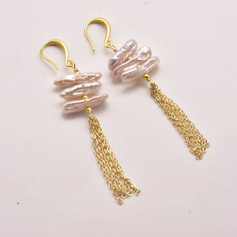 New Handmade Natural Freshwater Baroque Irregular Pearl Hook Earrings For Women Christmas Gift Earrings Fine Jewelry Accessories
New Handmade Natural Freshwater Baroque Irregular Pearl Hook Earrings For Women Christmas Gift Earrings Fine Jewelry Accessories