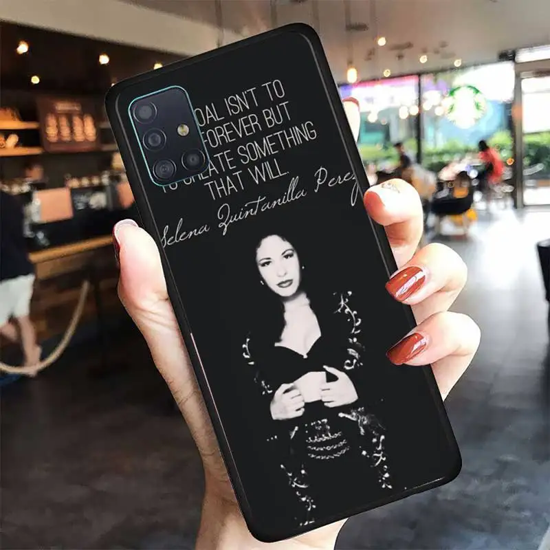 Selena quintanilla Phone Case For Samsung A10 A12 A02 A20E M30 A31 A32 A40 A50 S A52 A51 A70 A71 A80 Cover Fundas
Selena quintanilla Phone Case For Samsung A10 A12 A02 A20E M30 A31 A32 A40 A50 S A52 A51 A70 A71 A80 Cover Fundas