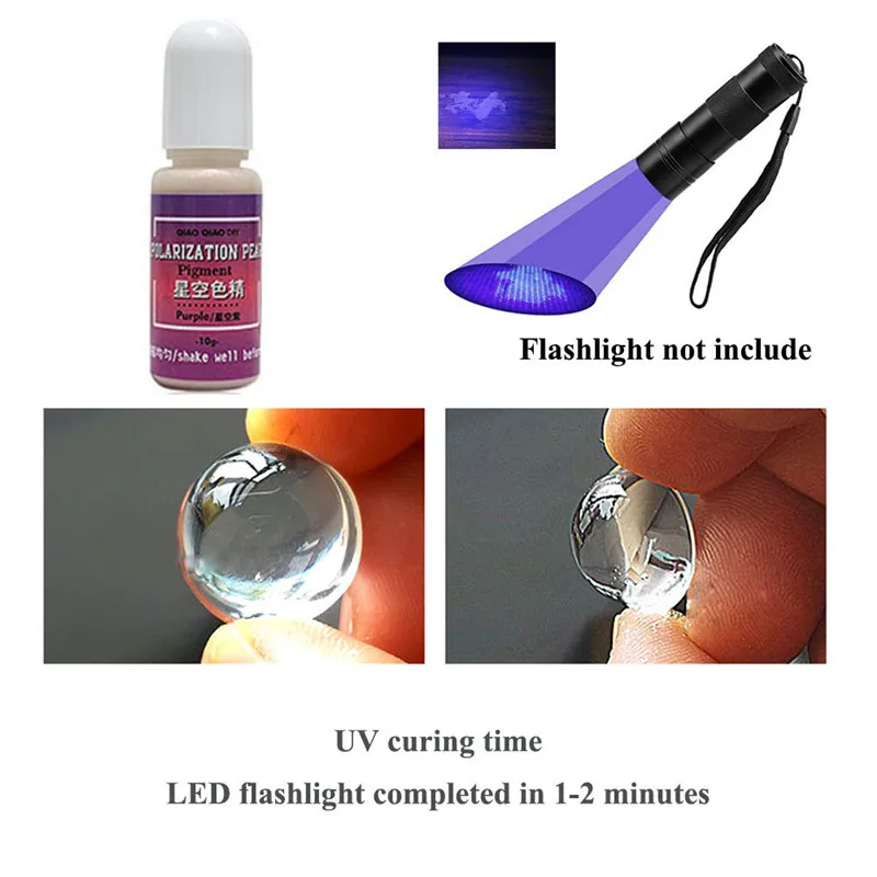 

UV clear Finish glue combo thin& thick instant cure super clear UV glue fly tying quick drying glue fly fishing chemical