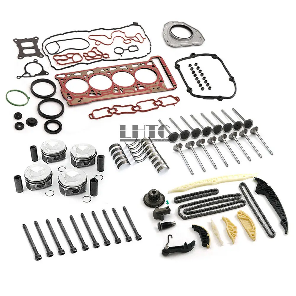 Engine Rebuild Overhaul Pistons Valves Seals Kit Piston pin bolt Φ23mm For VW Audi Skoda 2.0TFSI CNC CHH CNT EA888
Engine Rebuild Overhaul Pistons Valves Seals Kit Piston pin bolt Φ23mm For VW Audi Skoda 2.0TFSI CNC CHH CNT EA888