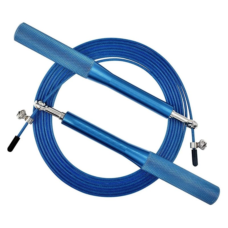 High Speed Jump Rope Swivel Dual Bearing Adjustable Anti-Slip Aluminum Handle Skipping Rope for Fitness
High Speed Jump Rope Swivel Dual Bearing Adjustable Anti-Slip Aluminum Handle Skipping Rope for Fitness