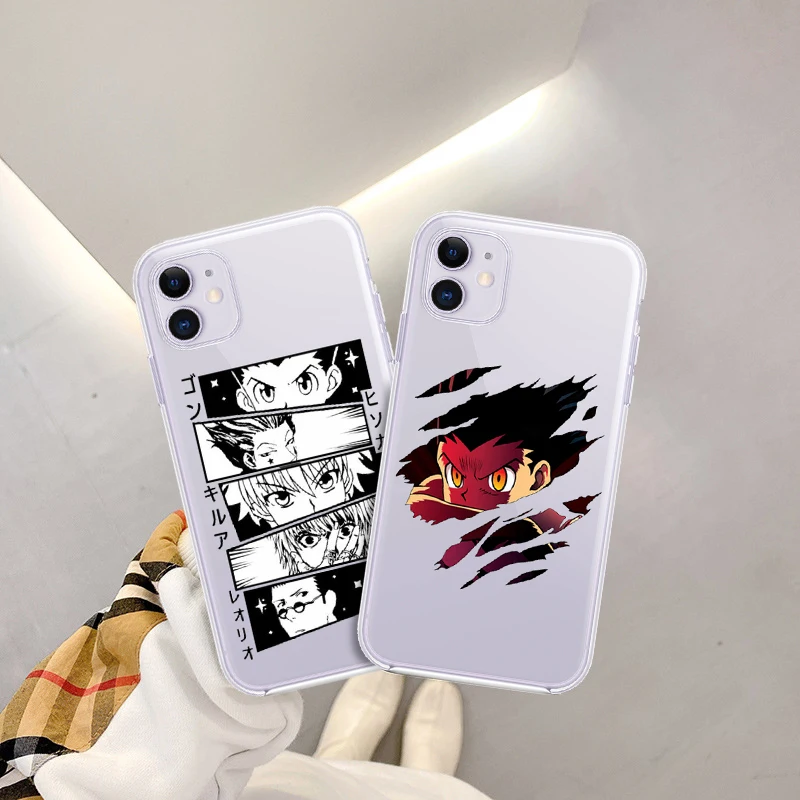 New Clear Phone Case For IPhone 12 11 Pro Max X XS XR 6 7 8 7Plus 6S Plus MIni SE2020 Hunter X Hunter Killua Zoldyck Anime Cover
New Clear Phone Case For IPhone 12 11 Pro Max X XS XR 6 7 8 7Plus 6S Plus MIni SE2020 Hunter X Hunter Killua Zoldyck Anime Cover
