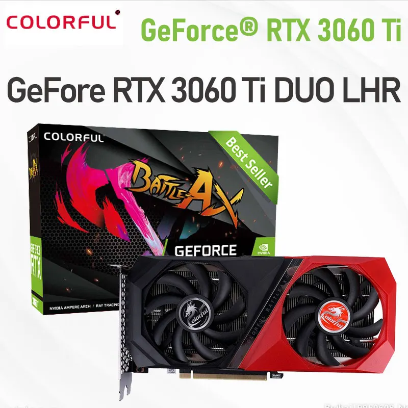 Colorful Raphic Card GeForce RTX 3060 Ti DUO LHR 8GB GDDR6 Graphics Cards 256-bit DP HDMI-Compatible PCle 4.0 GPU GAMING Video
Colorful Raphic Card GeForce RTX 3060 Ti DUO LHR 8GB GDDR6 Graphics Cards 256-bit DP HDMI-Compatible PCle 4.0 GPU GAMING Video