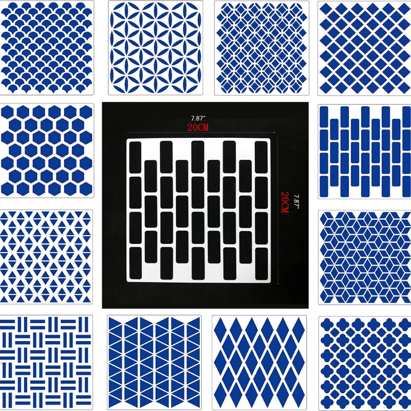 12 pcs Reusable Painting Drawing Stencils Mandala Dotting Template Sets for Craft Projects DIY Home Art Projects wholesales
12 pcs Reusable Painting Drawing Stencils Mandala Dotting Template Sets for Craft Projects DIY Home Art Projects wholesales