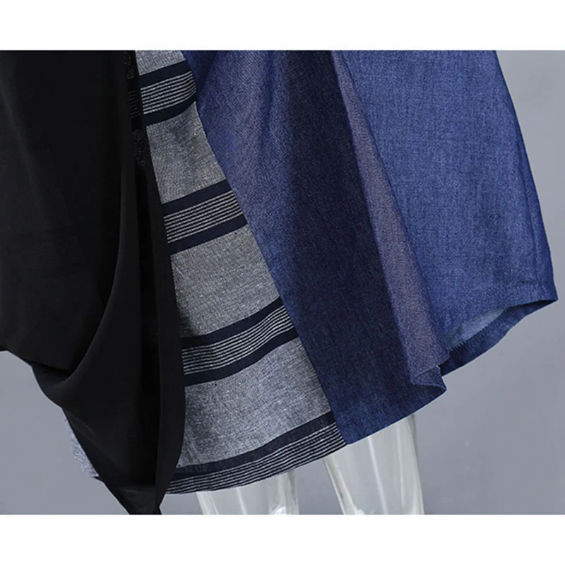 Pleated Patchwork Skirt Fashion Contrast Color Loose Women Casual Elastic Waits 2021 Summer New Trendy All-match C814
Pleated Patchwork Skirt Fashion Contrast Color Loose Women Casual Elastic Waits 2021 Summer New Trendy All-match C814