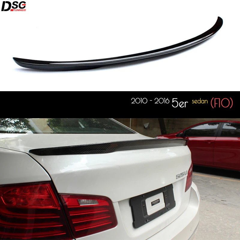 2010 - 2016 F10 Carbon Fiber Rear Trunk Spoiler For BMW 5 Series 518d 520i 525d 530i 535i 550i Car Styling Wings
2010 - 2016 F10 Carbon Fiber Rear Trunk Spoiler For BMW 5 Series 518d 520i 525d 530i 535i 550i Car Styling Wings