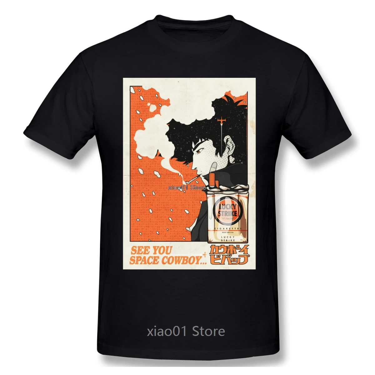 Cowboy Bebop Anime Tv Show T Shirt Big Size Cotton Crewneck Custom Short Sleeve T Shirts For Men
Cowboy Bebop Anime Tv Show T Shirt Big Size Cotton Crewneck Custom Short Sleeve T Shirts For Men