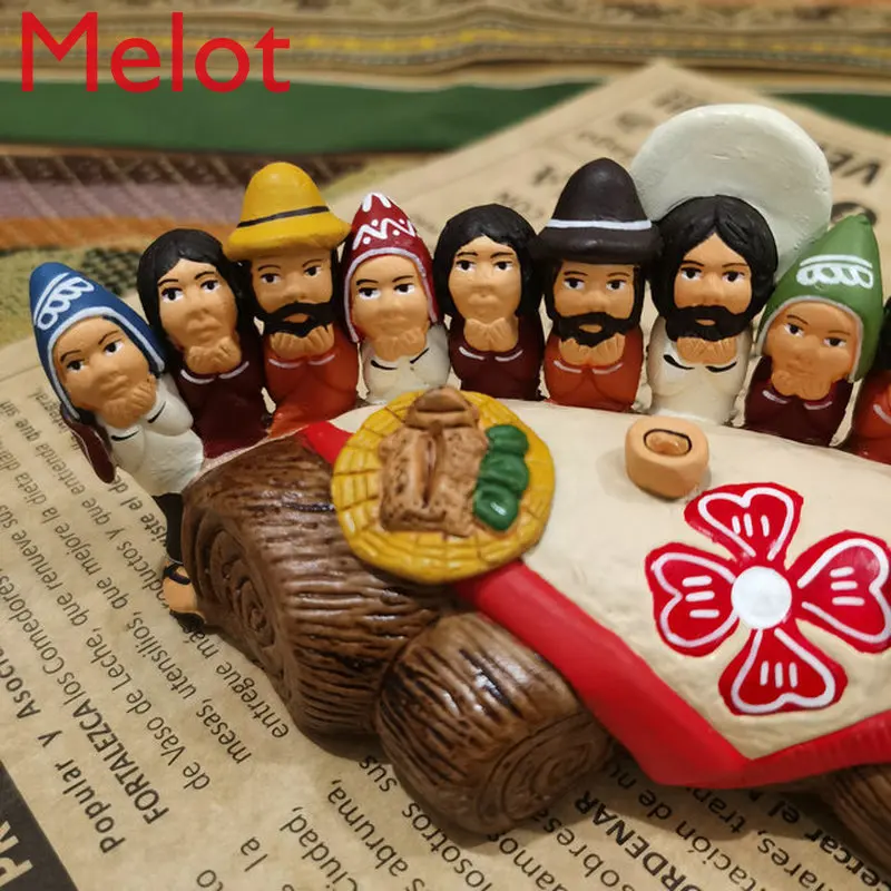 Ceramic Handmade Dinner Sculpture Living Room Decoration Jesus Christian Souvenir Crafts First Communion Souvenirs
Ceramic Handmade Dinner Sculpture Living Room Decoration Jesus Christian Souvenir Crafts First Communion Souvenirs