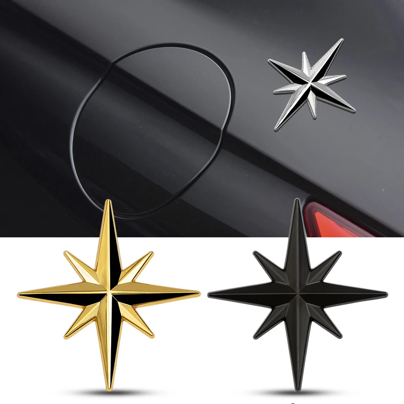 Guide Star North Polaris Car 3D Metal Badge Emblem Decoration Body Tail Trunk Decal for JEEP Suzuki Toyota Honda Skoda BMW Ford
Guide Star North Polaris Car 3D Metal Badge Emblem Decoration Body Tail Trunk Decal for JEEP Suzuki Toyota Honda Skoda BMW Ford