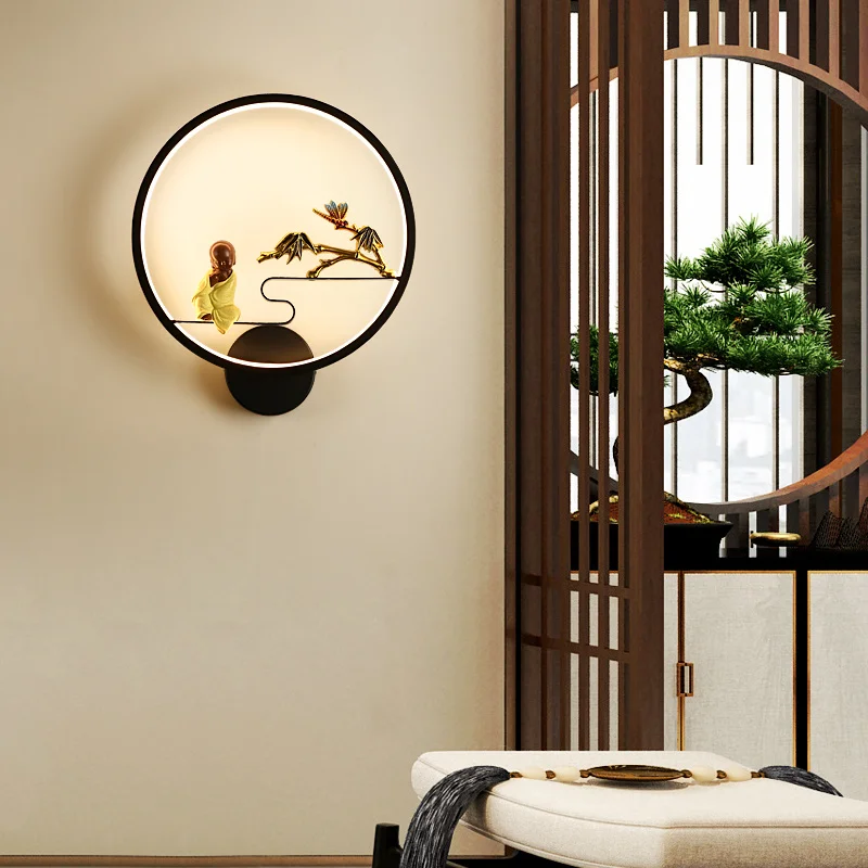 JMZM Modern LED Wall Light Chinese style Bamboo Pattern Sconces Lamp For Bedroom Bedside Study Room Bathroom Zen Wall Lamp
JMZM Modern LED Wall Light Chinese style Bamboo Pattern Sconces Lamp For Bedroom Bedside Study Room Bathroom Zen Wall Lamp