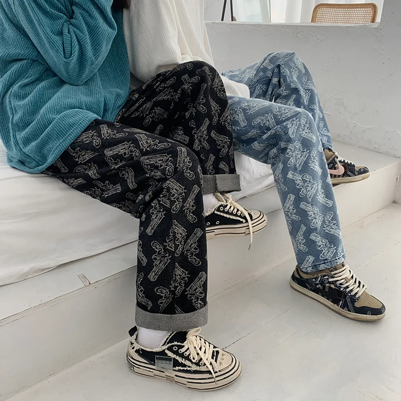 Streetwear Men's Jeans Pants 2021 Fashion Woman Denim Pants Jogging Sweatpants Loose Oversize Male Straight Jeans Trousers 5XL
Streetwear Men's Jeans Pants 2021 Fashion Woman Denim Pants Jogging Sweatpants Loose Oversize Male Straight Jeans Trousers 5XL