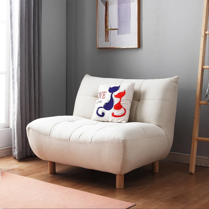 Nordic single sofa leisure sofa chair modern simple balcony bedroom leisure chair reclining chair
Nordic single sofa leisure sofa chair modern simple balcony bedroom leisure chair reclining chair